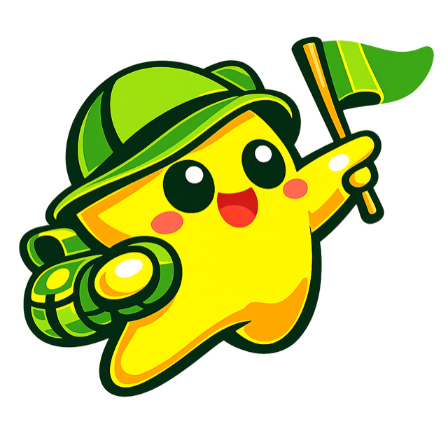 Estrelinha, mascote do Trilha do Saber